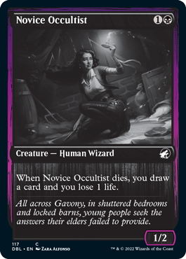 Novice Occultist [Innistrad: Double Feature] | Clutch Gaming