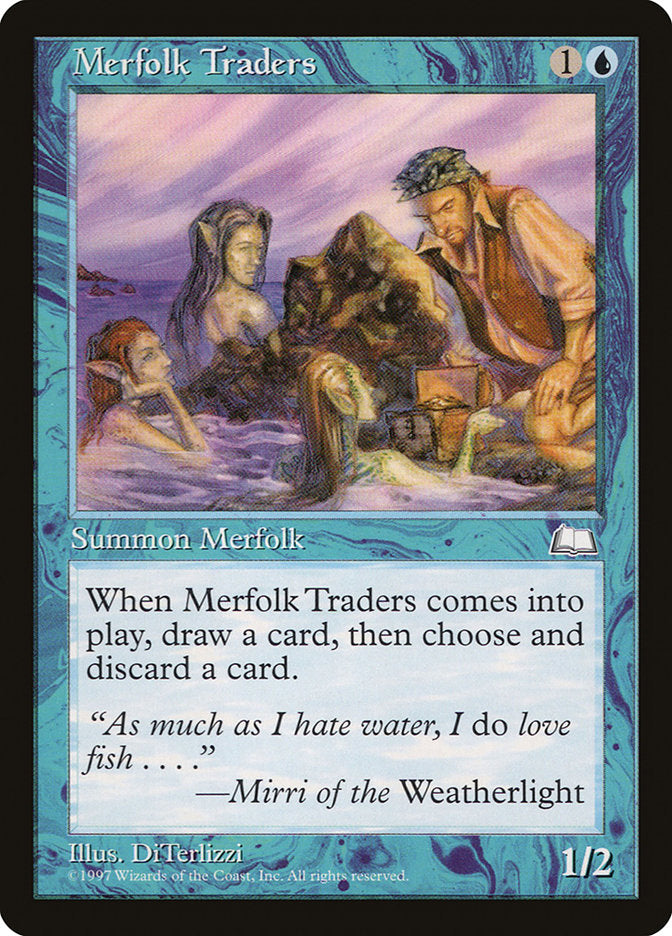 Merfolk Traders [Weatherlight] | Clutch Gaming