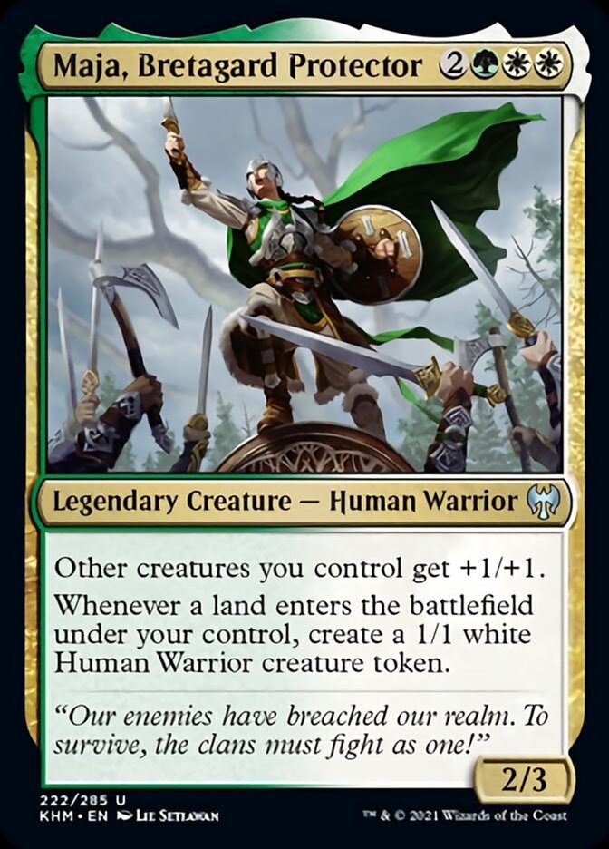 Maja, Bretagard Protector [Kaldheim] | Clutch Gaming