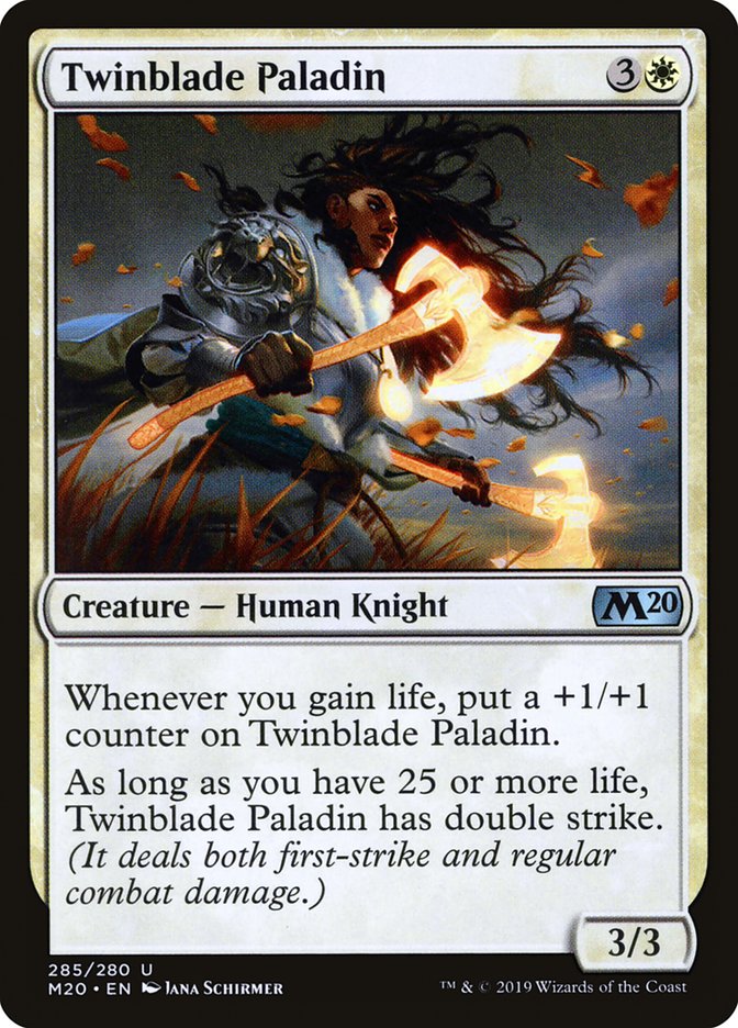 Twinblade Paladin [Core Set 2020] | Clutch Gaming