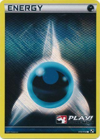 Darkness Energy (111/114) (Play Pokemon Promo) [Black & White: Base Set] | Clutch Gaming