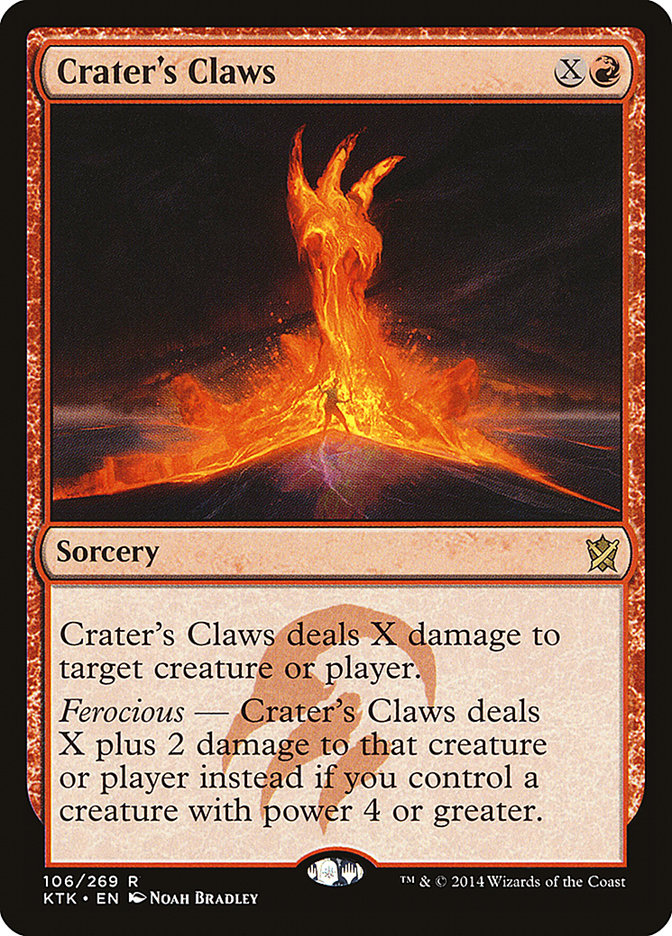 Crater's Claws [Khans of Tarkir] | Clutch Gaming