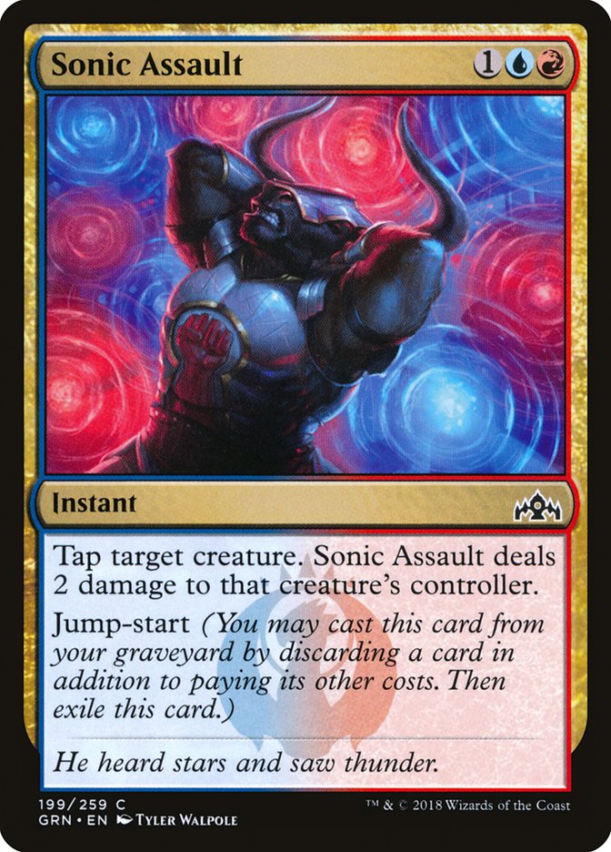 Sonic Assault [Guilds of Ravnica] | Clutch Gaming