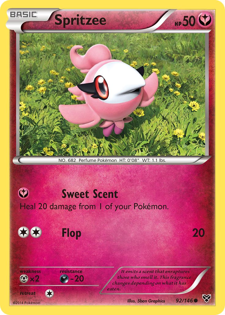 Spritzee (92/146) [XY: Base Set] | Clutch Gaming