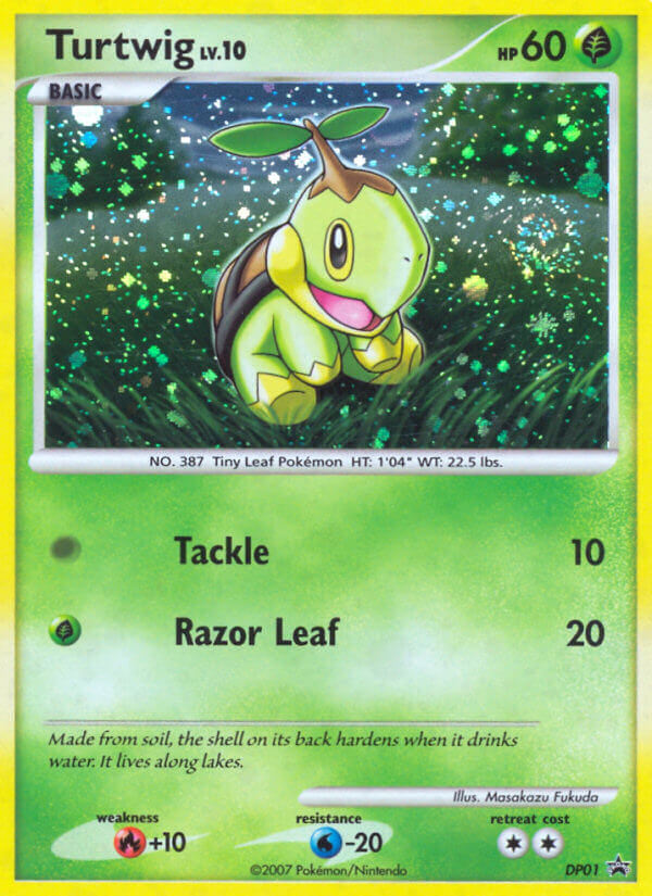 Turtwig (DP01) [Diamond & Pearl: Black Star Promos] | Clutch Gaming