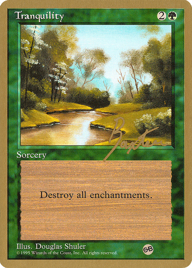 Tranquility (George Baxter) (SB) [Pro Tour Collector Set] | Clutch Gaming