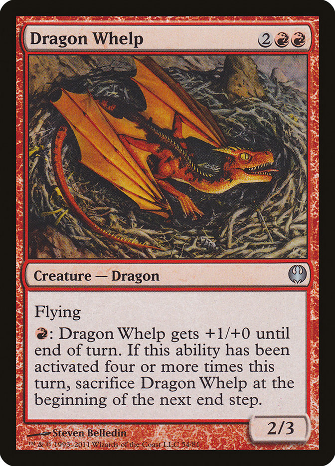 Dragon Whelp [Duel Decks: Knights vs. Dragons] | Clutch Gaming