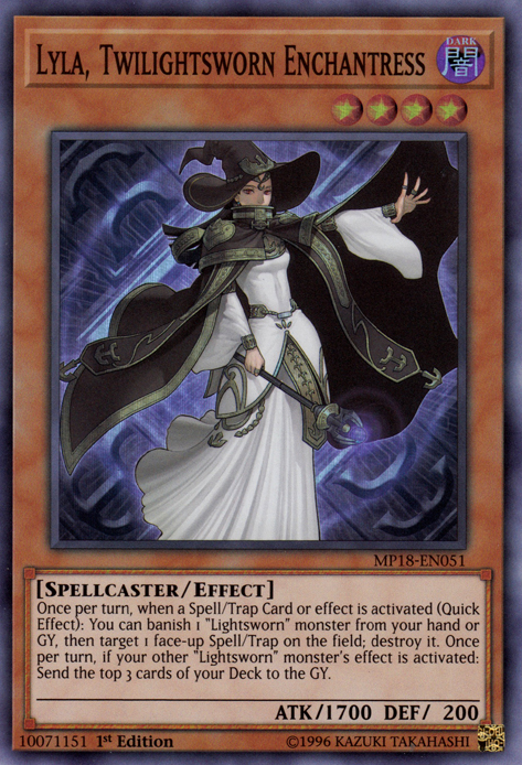 Lyla, Twilightsworn Enchantress [MP18-EN051] Super Rare | Clutch Gaming