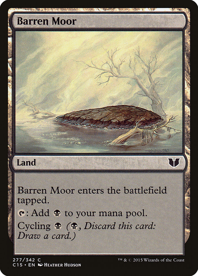 Barren Moor [Commander 2015] | Clutch Gaming