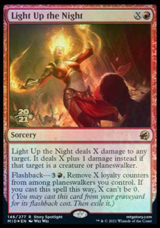 Light Up the Night [Innistrad: Midnight Hunt Prerelease Promos] | Clutch Gaming