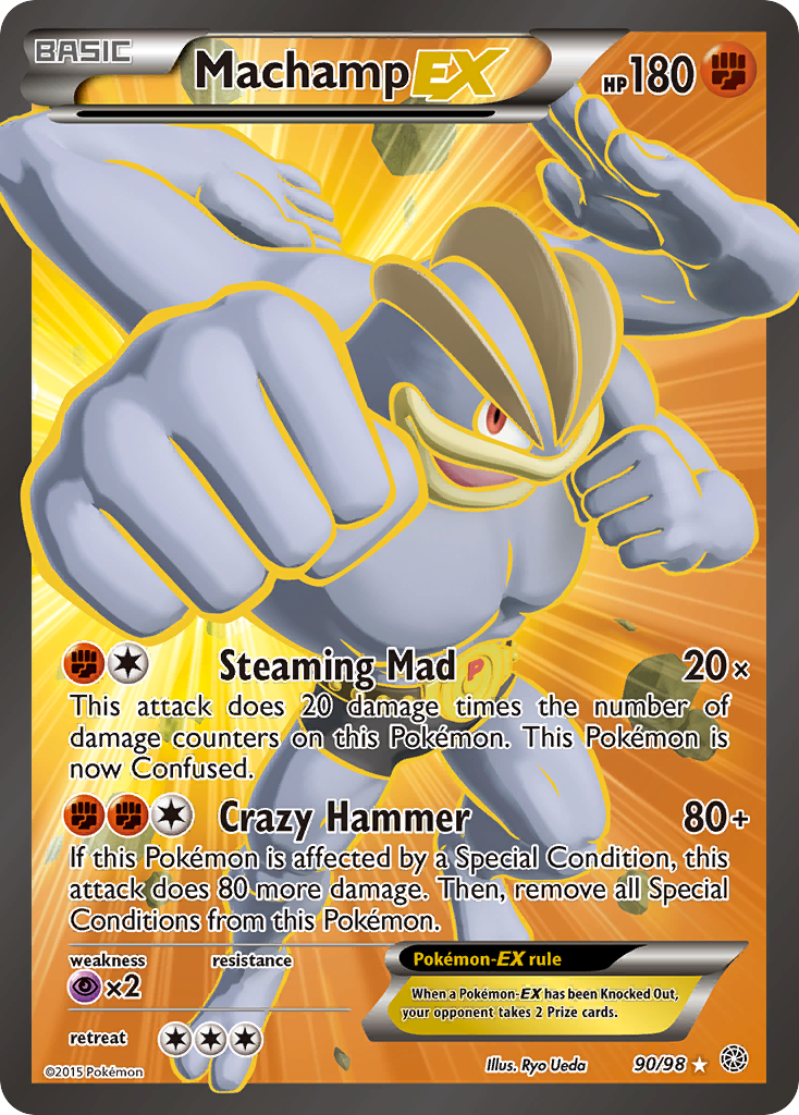 Machamp EX (90/98) [XY: Ancient Origins] | Clutch Gaming