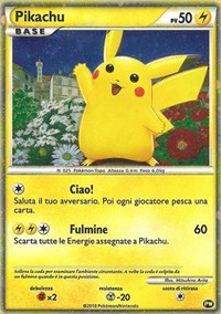 Pikachu (PW2) (Italian) [Pikachu World Collection Promos] | Clutch Gaming