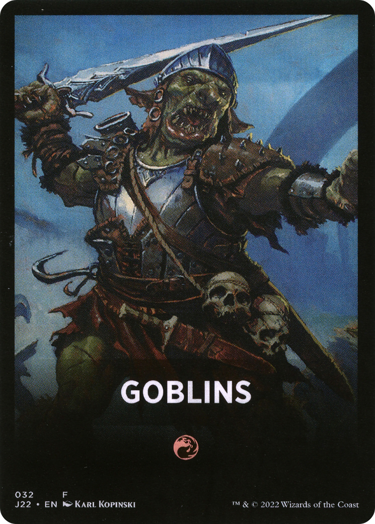 Goblins Theme Card [Jumpstart 2022 Front Cards] | Clutch Gaming