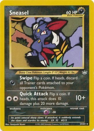 Sneasel (24/64) [Neo Revelation Unlimited] | Clutch Gaming