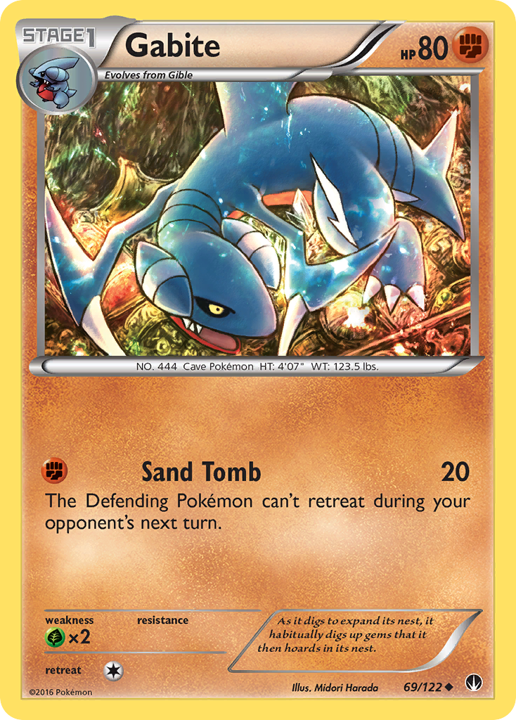 Gabite (69/122) [XY: BREAKpoint] | Clutch Gaming