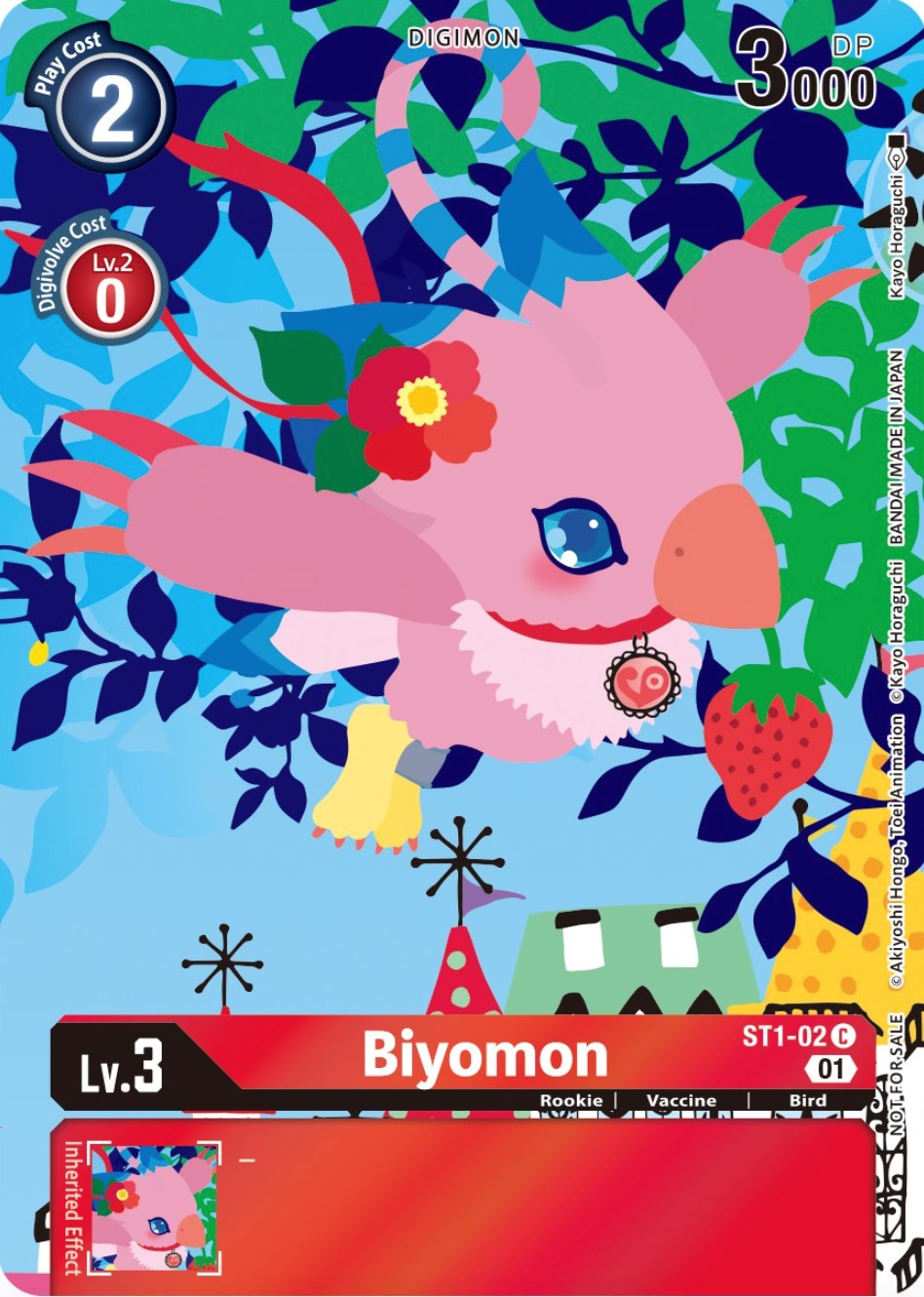 Biyomon [ST1-02] (Tamer's Card Set 2 Floral Fun) [Starter Deck: Gaia Red Promos] | Clutch Gaming