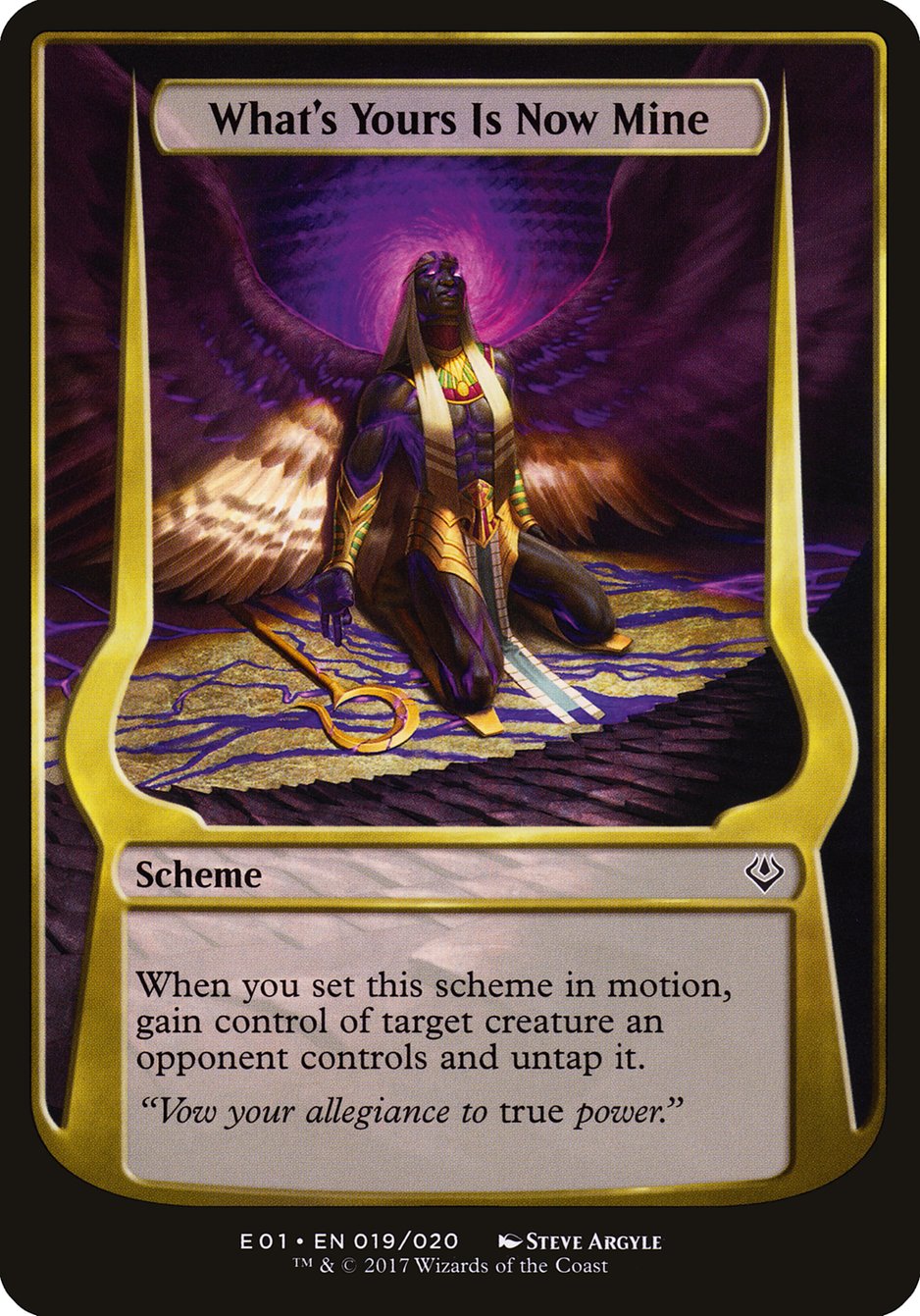 What's Yours Is Now Mine (Schemes) [Archenemy: Nicol Bolas Schemes] | Clutch Gaming