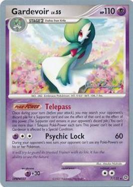 Gardevoir LV.55 (7/132) (Psychic Lock - Jason Klaczynski) [World Championships 2008] | Clutch Gaming