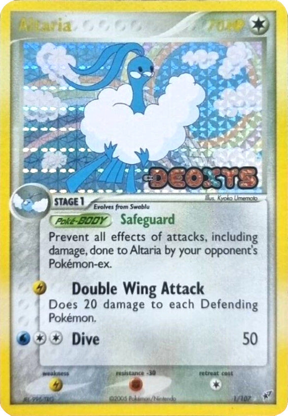 Altaria (1/107) (Stamped) [EX: Deoxys] | Clutch Gaming