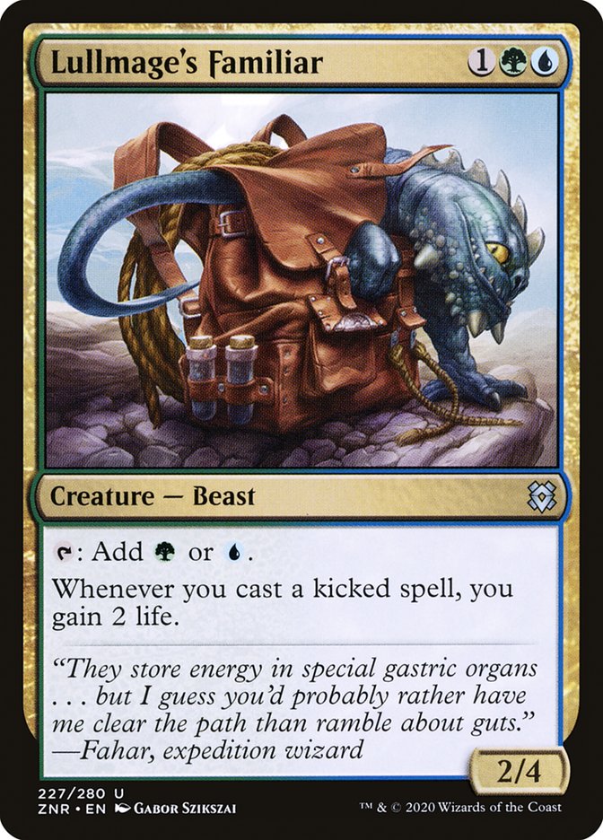Lullmage's Familiar [Zendikar Rising] | Clutch Gaming