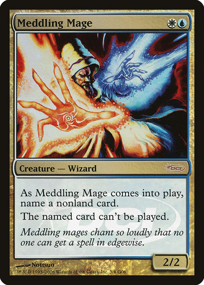 Meddling Mage [Judge Gift Cards 2006] | Clutch Gaming