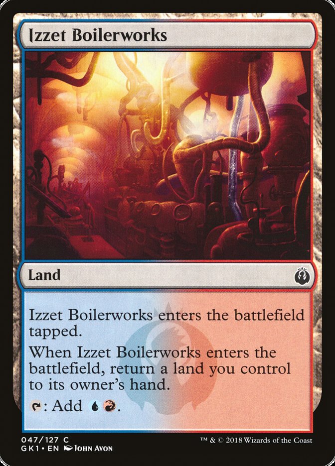 Izzet Boilerworks [Guilds of Ravnica Guild Kit] | Clutch Gaming