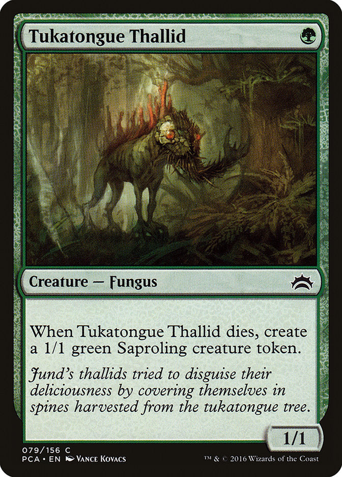 Tukatongue Thallid [Planechase Anthology] | Clutch Gaming