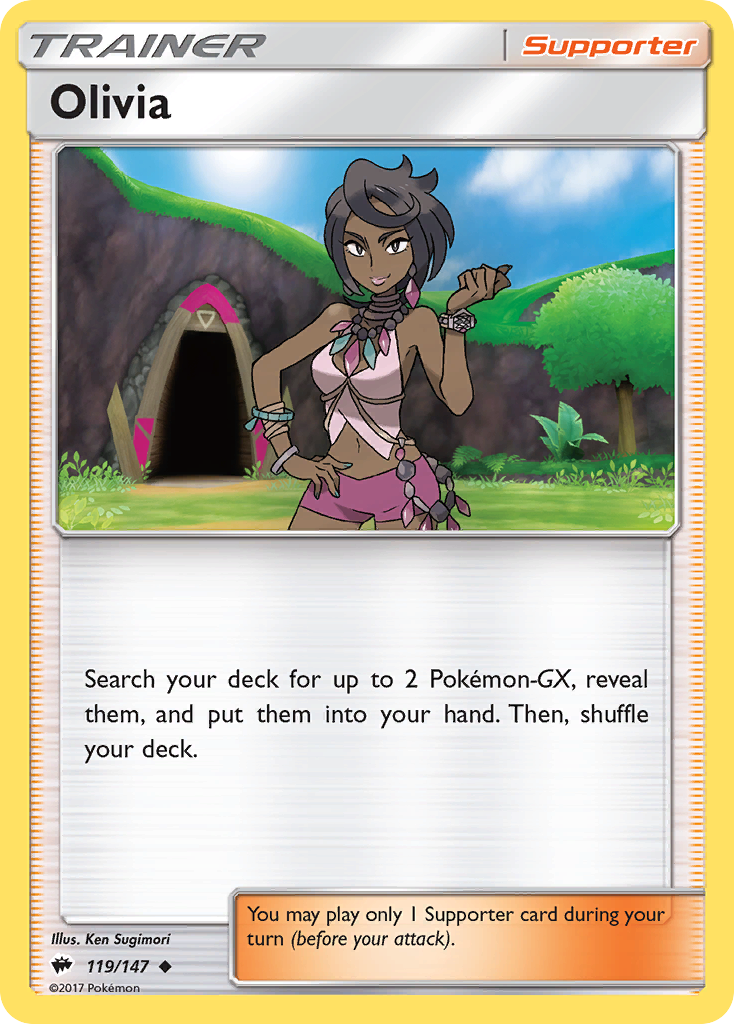 Olivia (119/147) [Sun & Moon: Burning Shadows] | Clutch Gaming