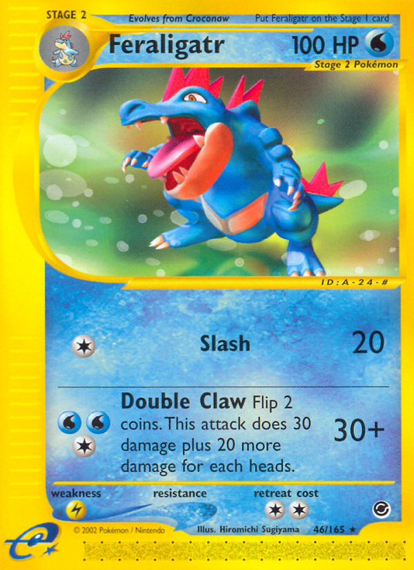 Feraligatr (46/165) [Expedition: Base Set] | Clutch Gaming