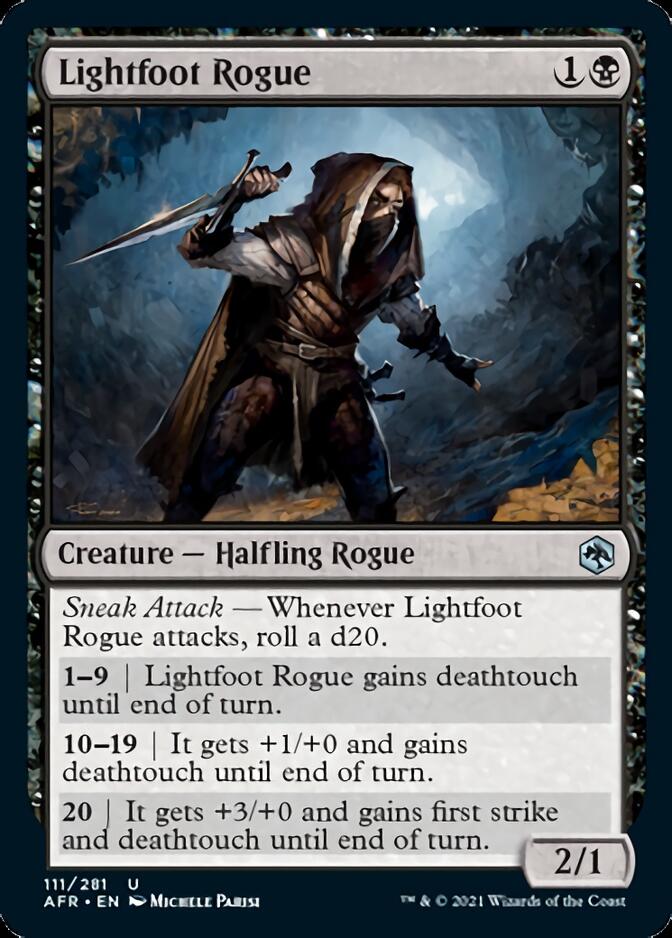 Lightfoot Rogue [Dungeons & Dragons: Adventures in the Forgotten Realms] | Clutch Gaming