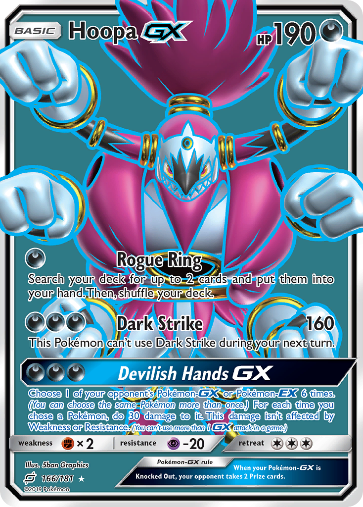 Hoopa GX (166/181) [Sun & Moon: Team Up] | Clutch Gaming