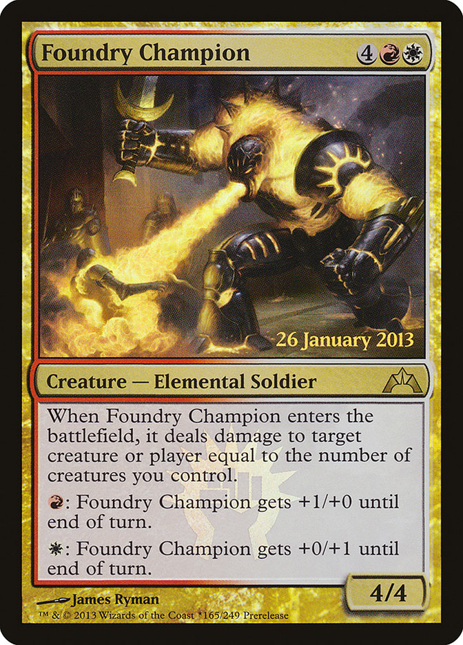 Foundry Champion [Gatecrash Prerelease Promos] | Clutch Gaming