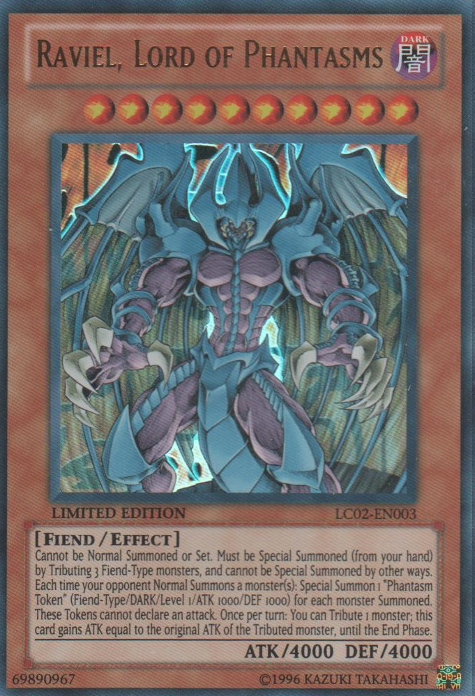 Raviel, Lord of Phantasms [LC02-EN003] Ultra Rare | Clutch Gaming