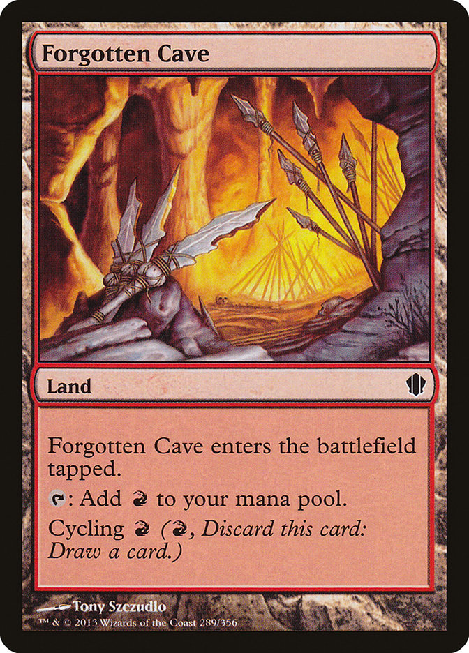 Forgotten Cave [Commander 2013] | Clutch Gaming