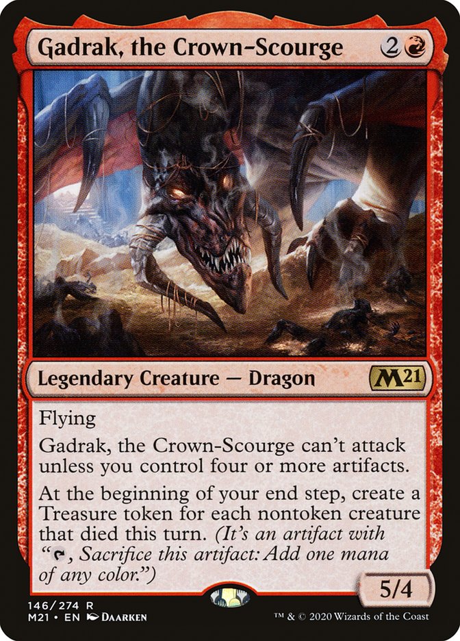 Gadrak, the Crown-Scourge [Core Set 2021] | Clutch Gaming