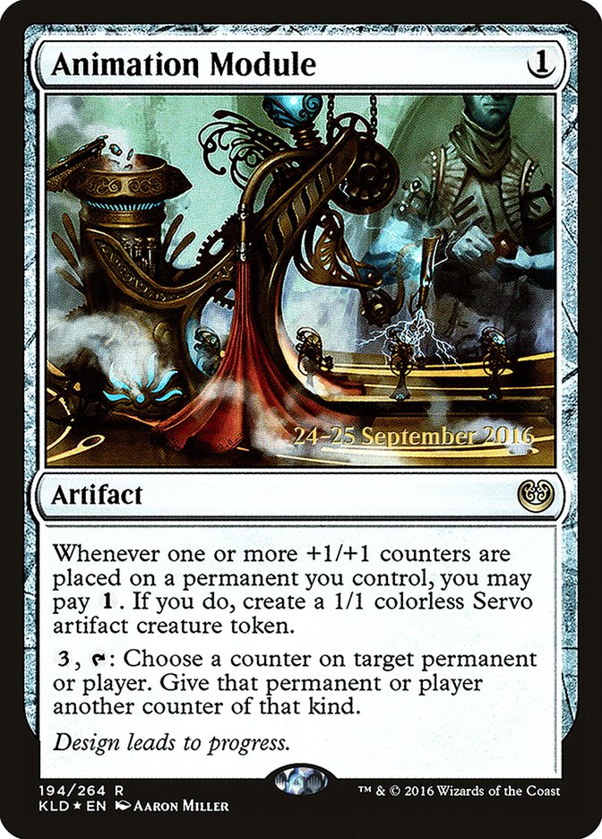 Animation Module [Kaladesh Prerelease Promos] | Clutch Gaming