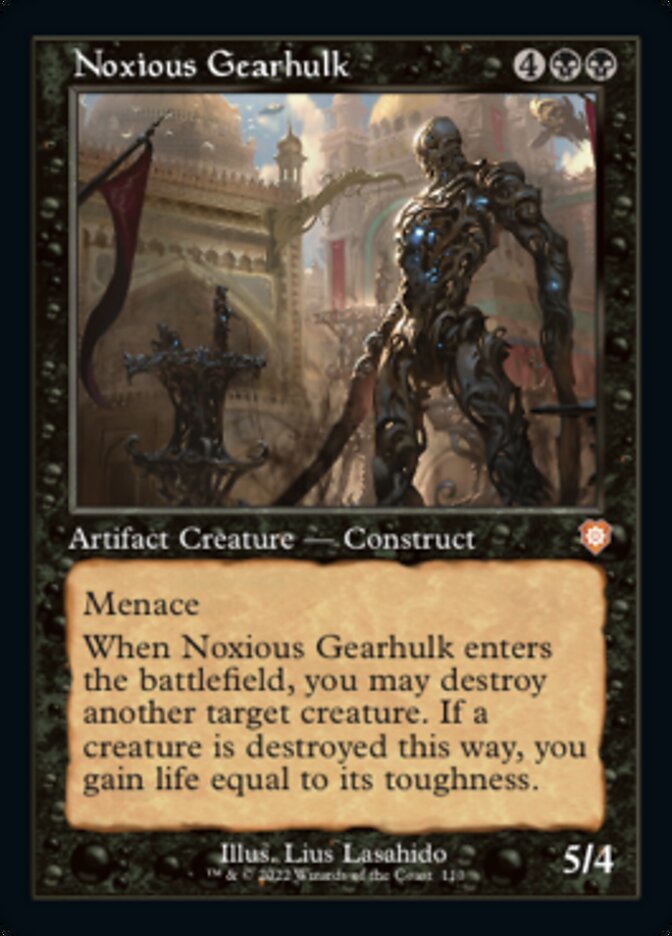 Noxious Gearhulk (Retro) [The Brothers' War Commander] | Clutch Gaming