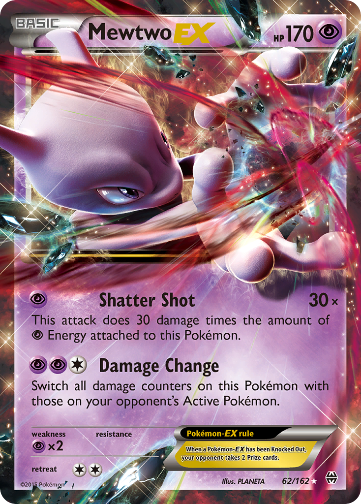 Mewtwo EX (62/162) [XY: BREAKthrough] | Clutch Gaming