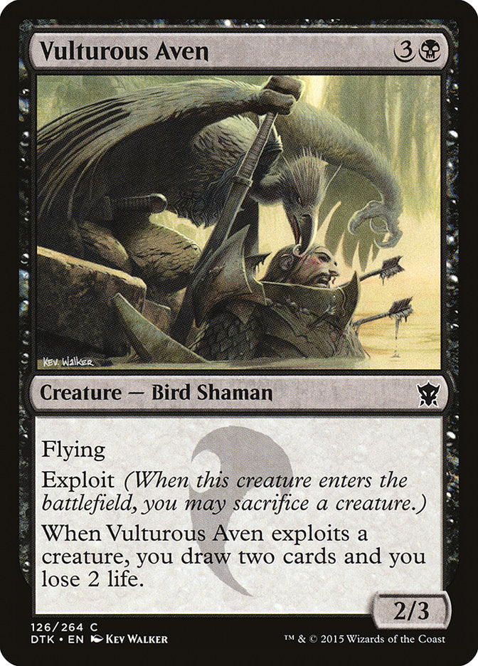 Vulturous Aven [Dragons of Tarkir] | Clutch Gaming