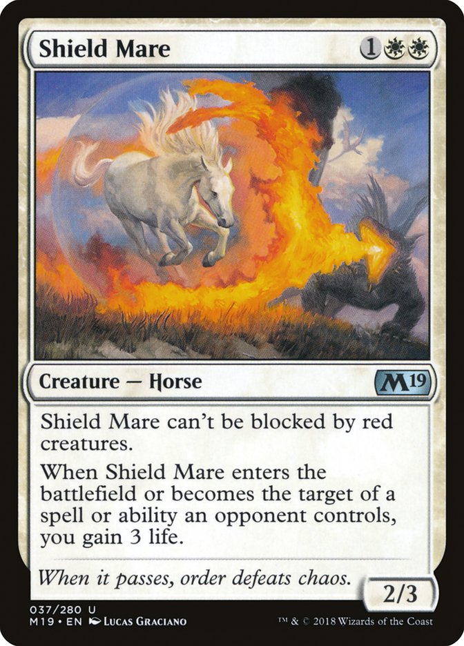 Shield Mare [Core Set 2019] | Clutch Gaming