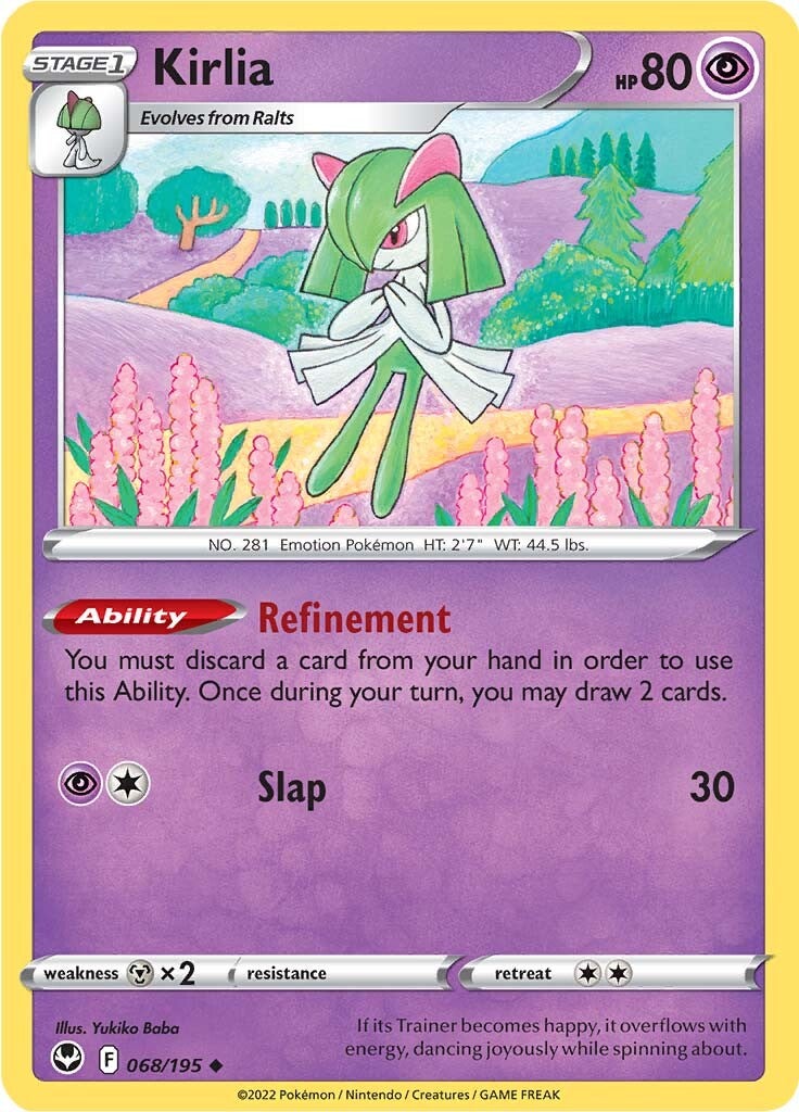 Kirlia (068/195) [Sword & Shield: Silver Tempest] | Clutch Gaming