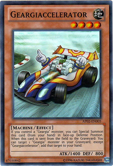 Geargiaccelerator [AP02-EN005] Super Rare | Clutch Gaming