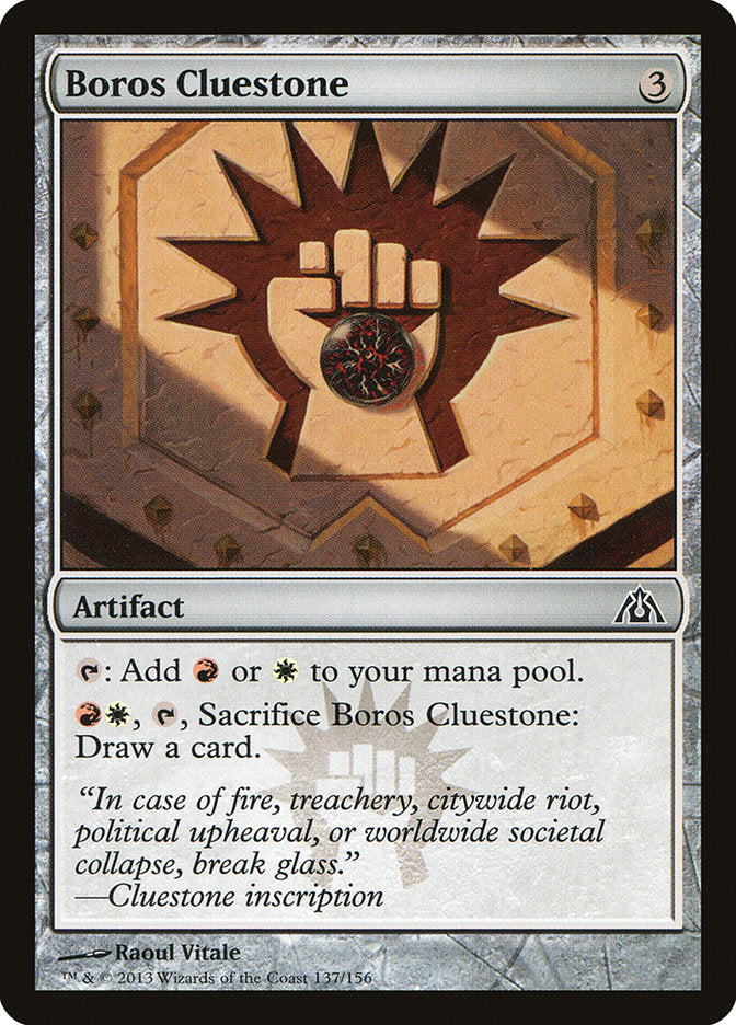 Boros Cluestone [Dragon's Maze] | Clutch Gaming