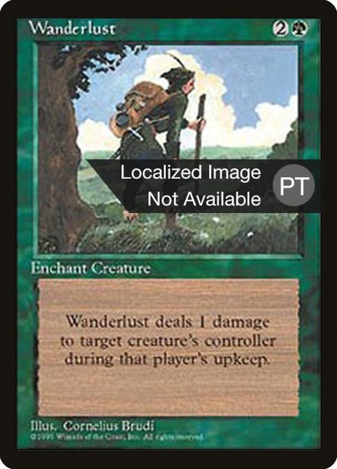 Wanderlust [Fourth Edition (Foreign Black Border)] | Clutch Gaming