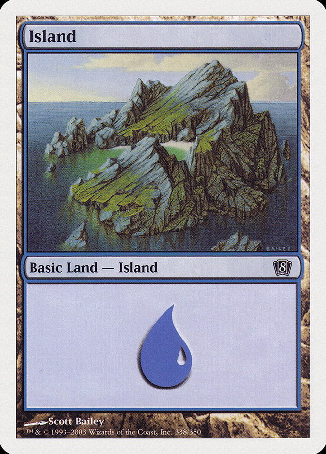 Island (338) [Eighth Edition] | Clutch Gaming