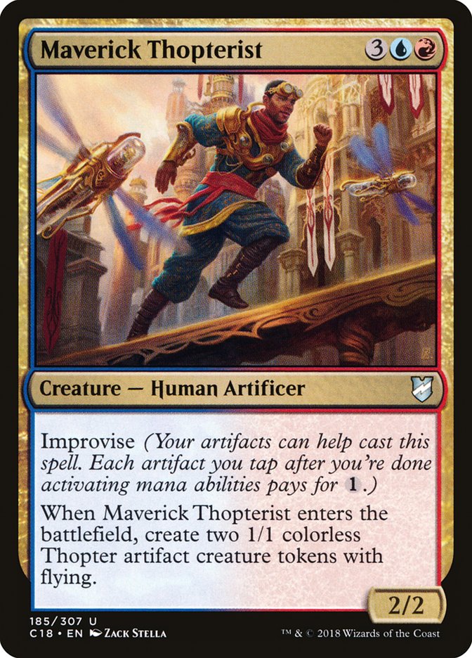 Maverick Thopterist [Commander 2018] | Clutch Gaming