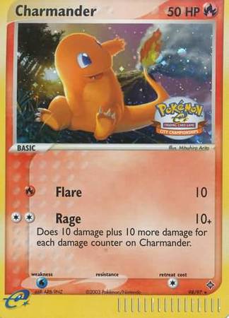 Charmander (98/97) (City Championship Promo) [EX: Dragon] | Clutch Gaming