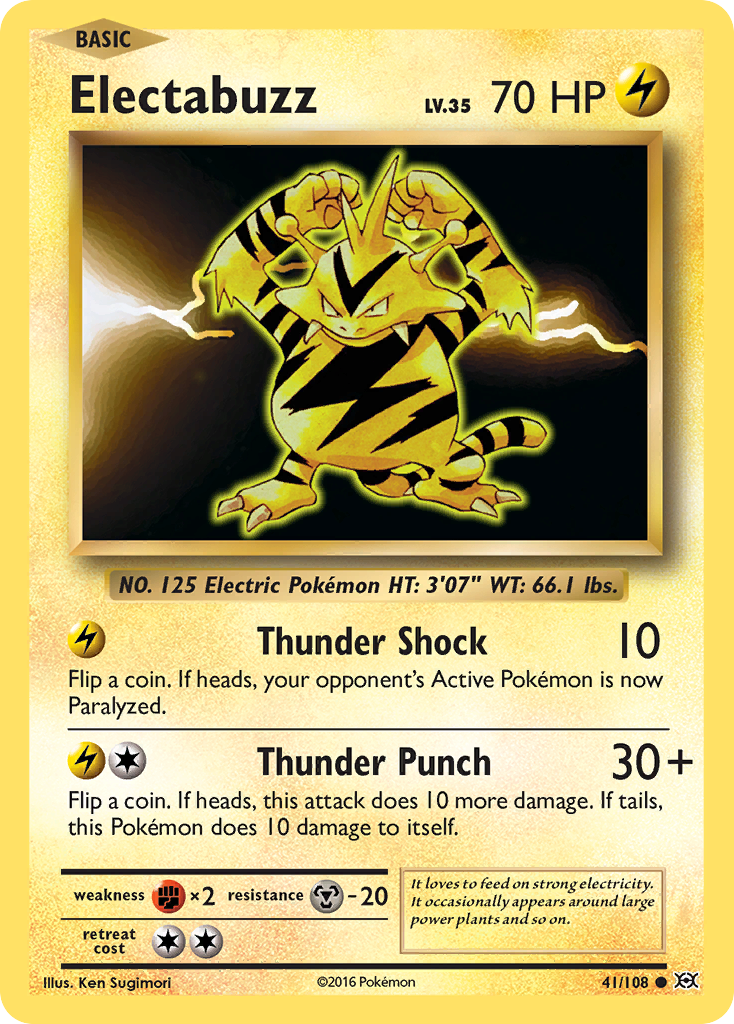 Electabuzz (41/108) [XY: Evolutions] | Clutch Gaming