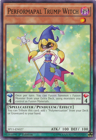 Performapal Trump Witch [SP15-EN027] Common | Clutch Gaming