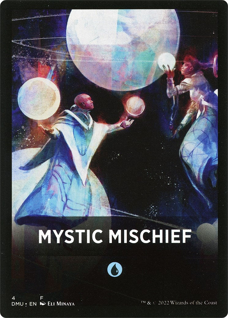 Mystic Mischief Theme Card [Dominaria United Tokens] | Clutch Gaming